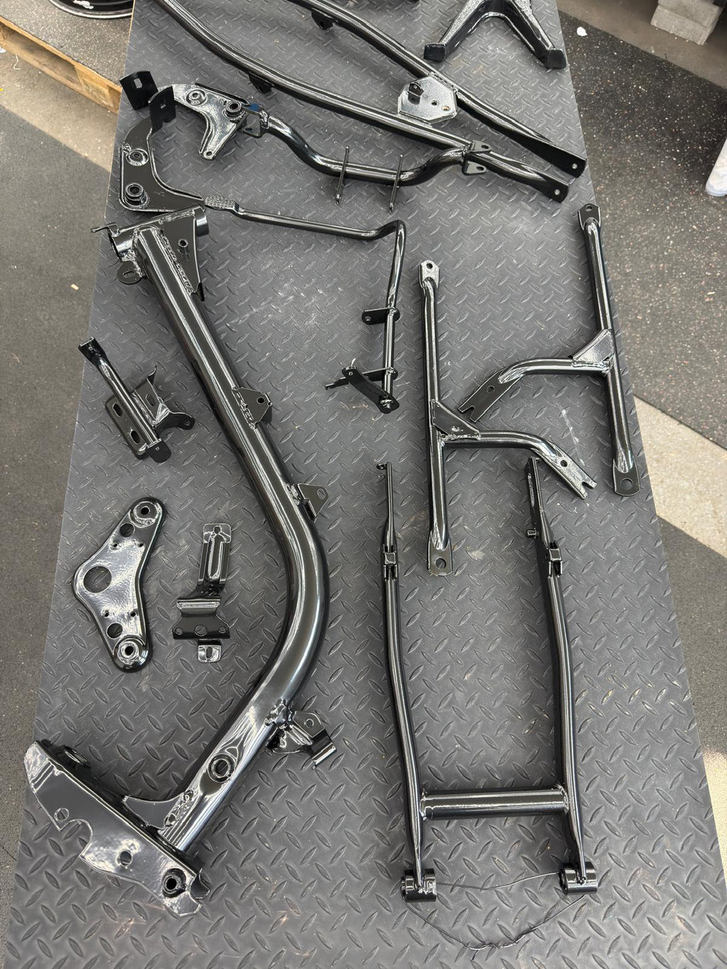 Simson S51/S50 Rahmen Komplett Pulverbeschichten