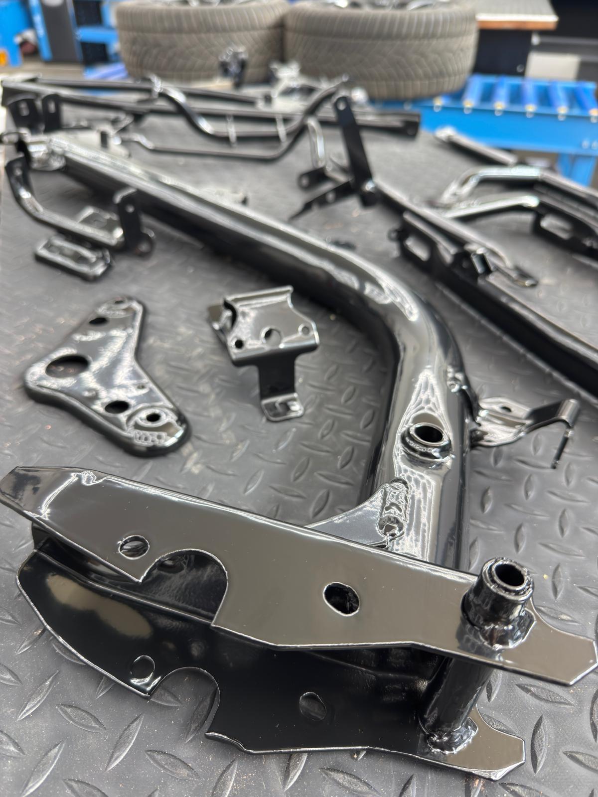 Simson S51/S50 Rahmen Komplett Pulverbeschichten